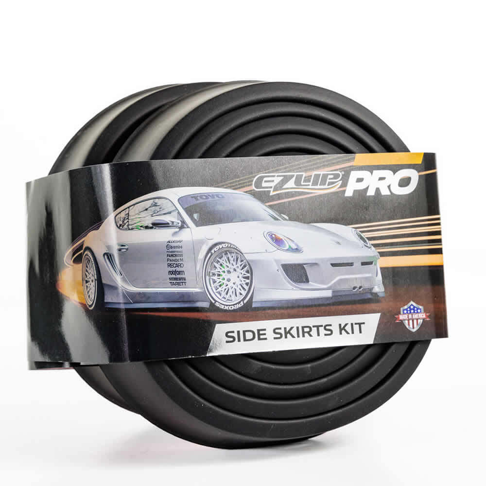 13.12Ft X 3.11" Side Skirts For Cars Anti-Collision Strip